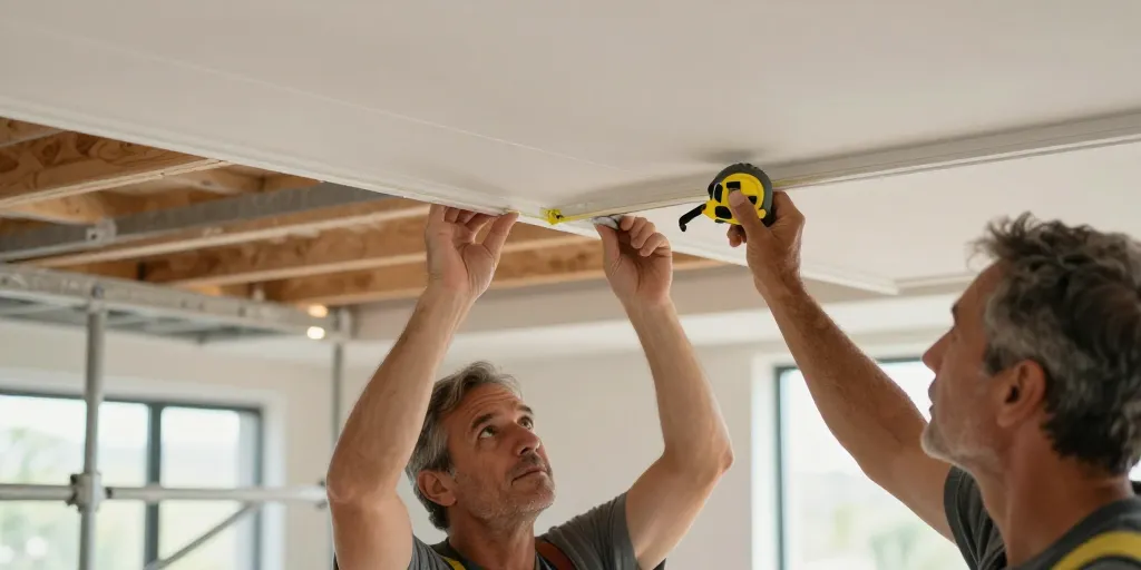 comment habiller un plafond