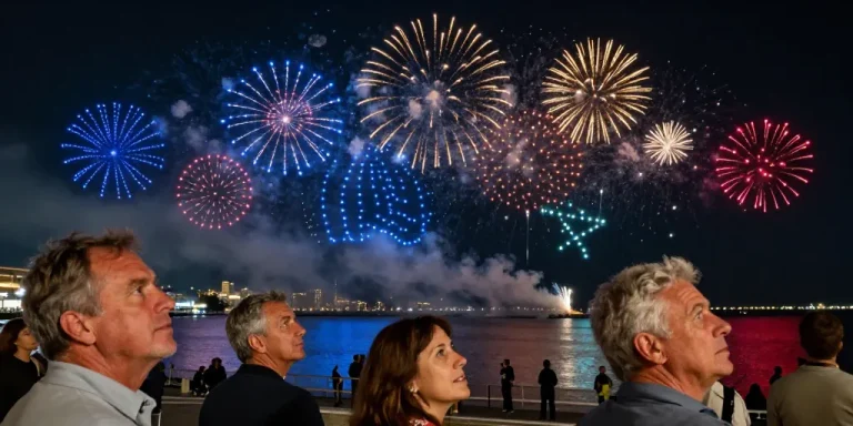 combien de drones pour le feu d artifice