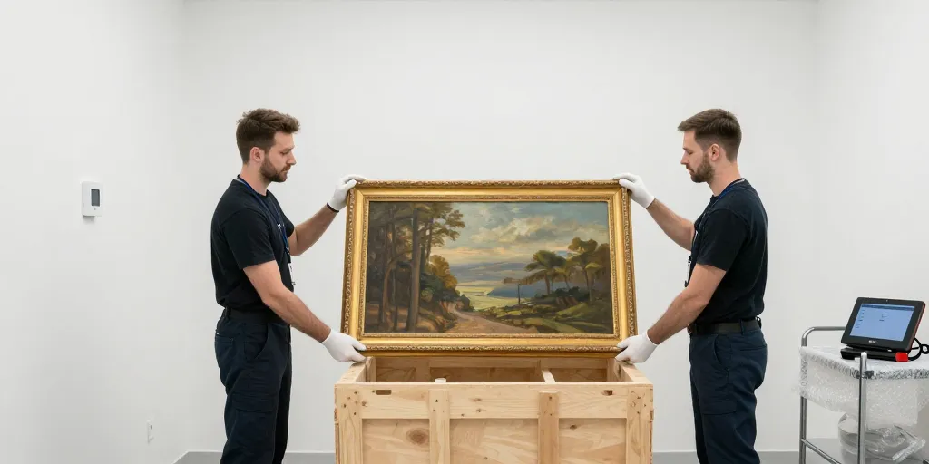 transport d'oeuvre d'art prix